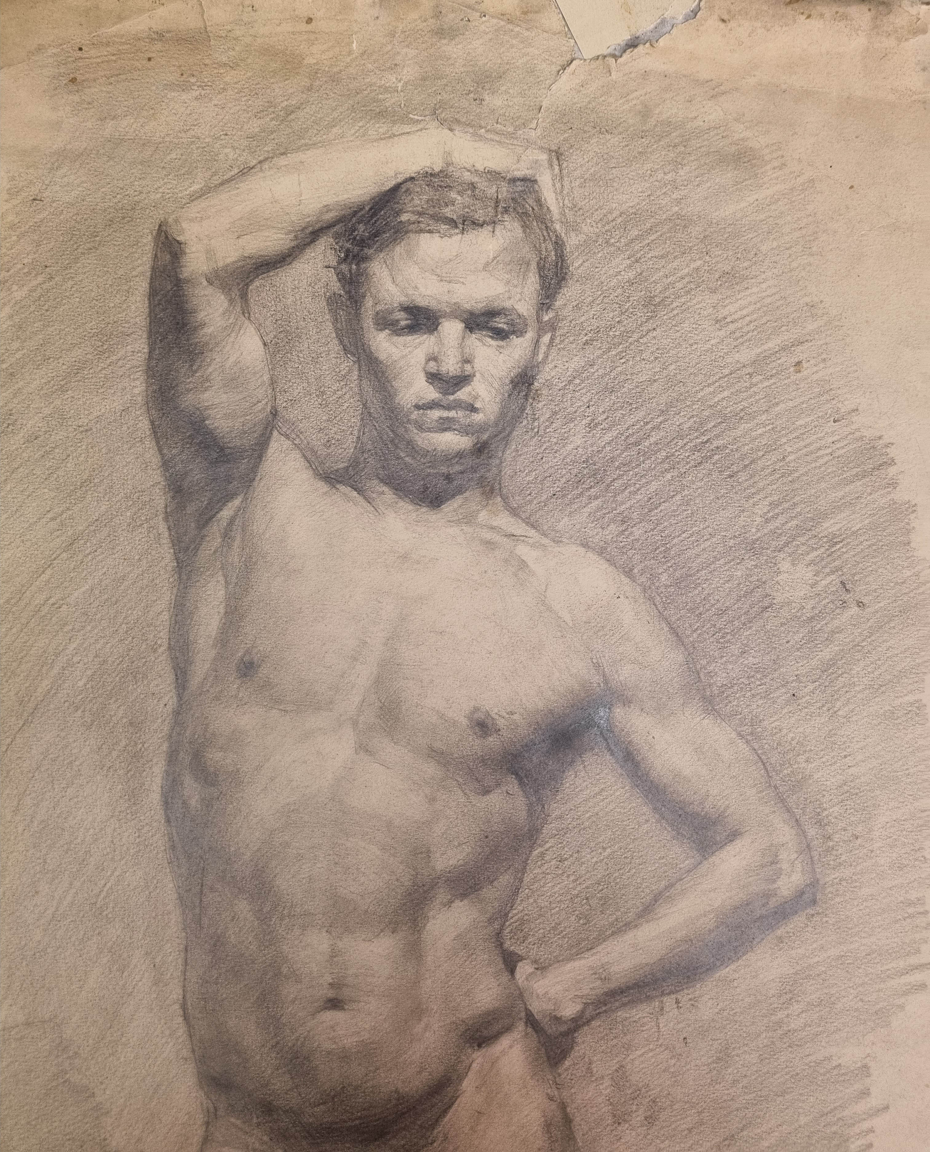 Купить Стоящий натурщик Дейнека Александр Александрович в ArtGlobe