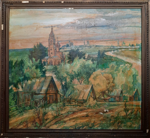 Закат в Боровске