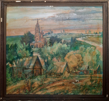 Закат в Боровске