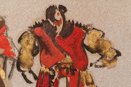 Эскиз мужских и женских театральных костюмов II