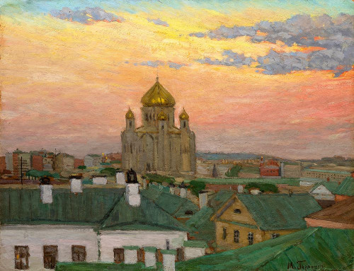 Вид на Храм Христа Спасителя