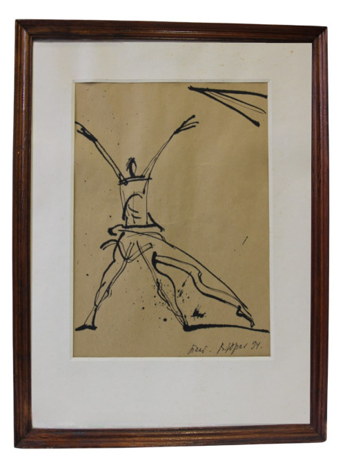 4 рисунка из серии «Балет»