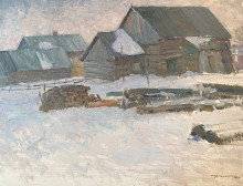 Зимняя деревня (д. Старое Место)