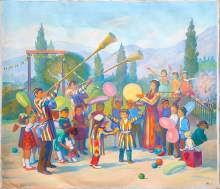 Первомайский детский праздник