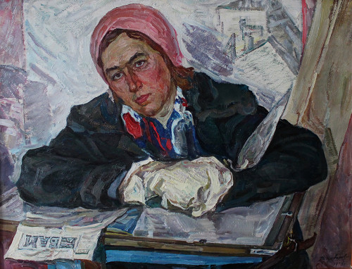 БАМ. Тында. Глущенко Наташа. Штукатур маляр