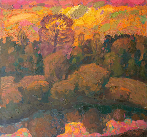 Заход солнца