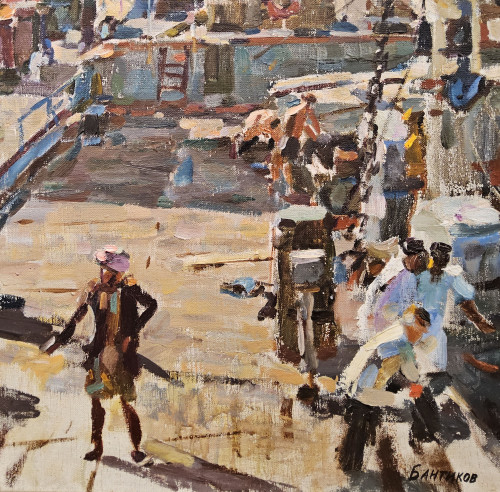 Под разгрузкой. Индия