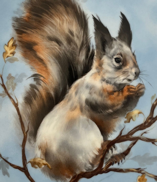 Декоративная авторская тарелка «Осень»