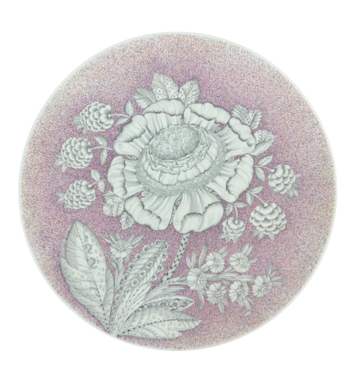 Декоративное авторское блюдо «Пурпурное мерцание»