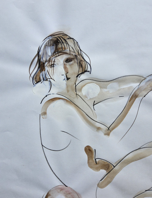 Девушка в купальнике 