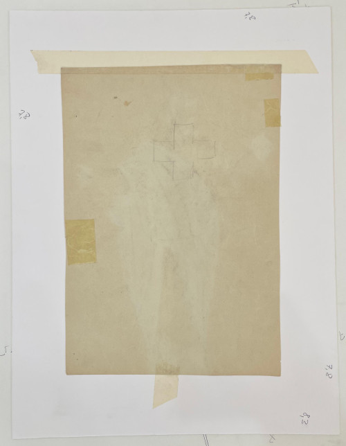 Грек в фиолетовом. Эскиз костюма