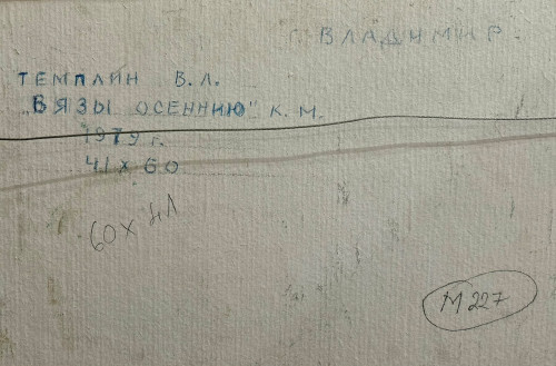 Вязы осенью 
