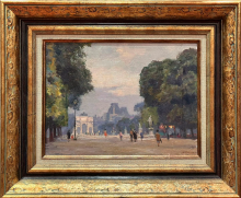 Парк Тюильри в Париже