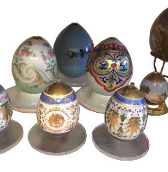 Императорские фарфоровые яйца (100 шт)