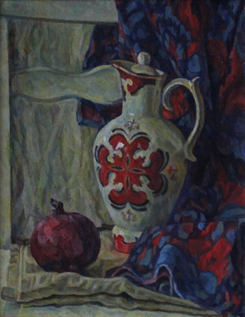 Натюрморт с гранатом