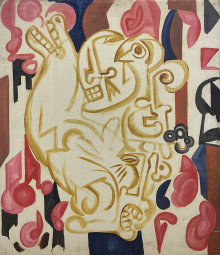 Абстракция с лицами 3