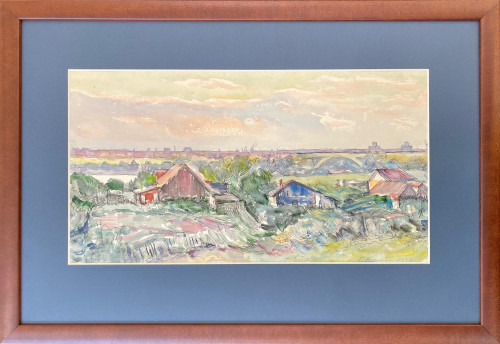 Деревня вечером