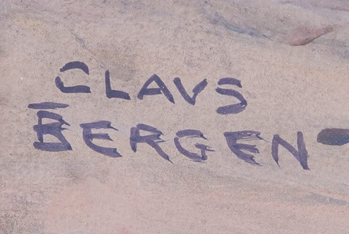 Морской пейзаж. Марсден-Рок, Англия