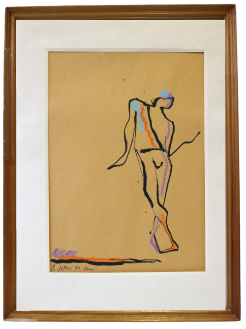 4 рисунка из серии «Балет»