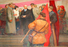 Ленин на собрании