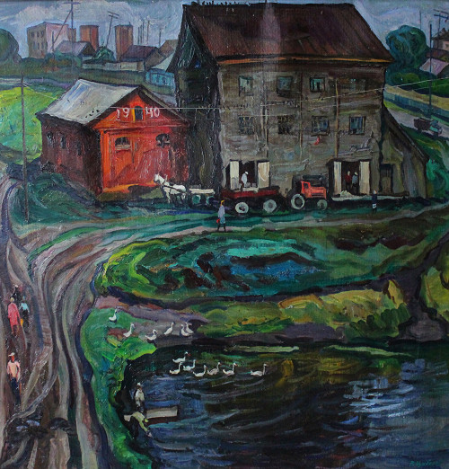 Сельская мельница