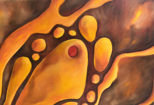 Музыка воды. Коричневый 