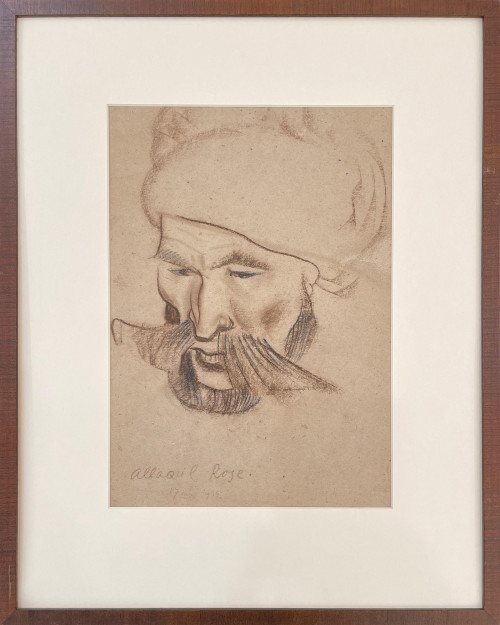 АВТОР Портрет усатого мужчины 