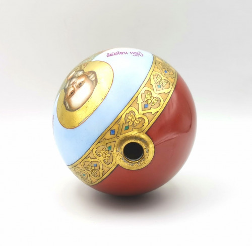 Пасхальное яйцо с изображением святого Николая Чудотворца