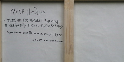 Степени свободы выбора в механизмах пре-до-пре-делени-я. Цикл Космология простсимволизма