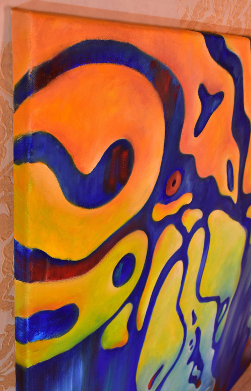 Музыка воды. Синий 