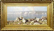 Каменистый берег моря