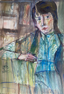 Портрет жены Воробьева РАЗМЕР