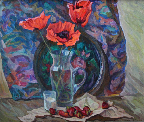 Натюрморт с маками