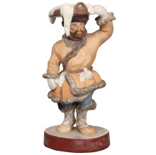 Бисквитная скульптура фабрики Гарднер «Продавец теста»