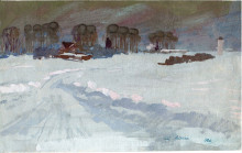 Зима. Старая Ладога 