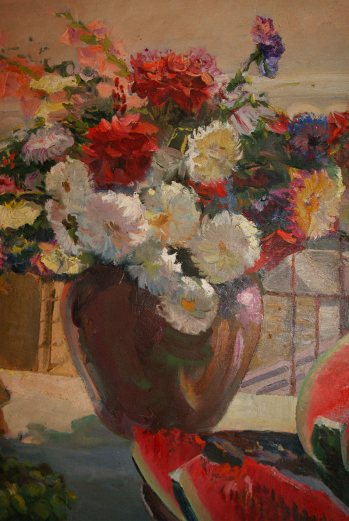 Натюрморт с арбузом