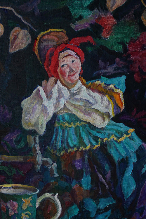 Натюрморт с самоварами