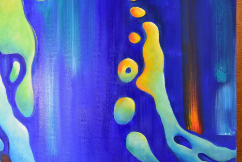 Музыка воды. Синий 