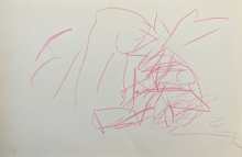 Кролик. Из цикла больничных рисунков