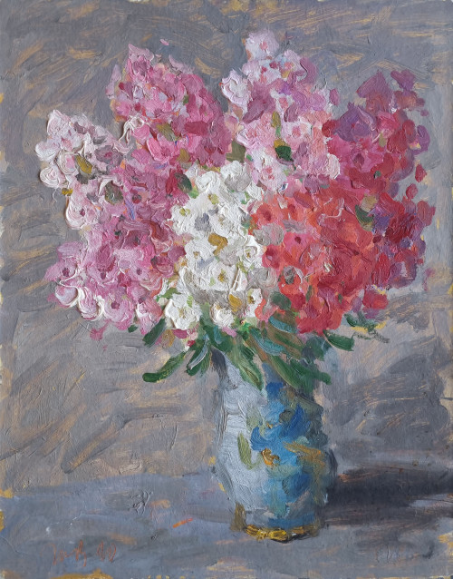 Розовый букет