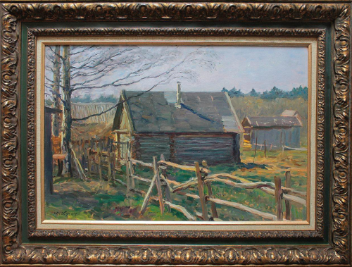 Весна. Банька
