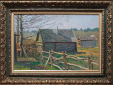 Весна. Банька