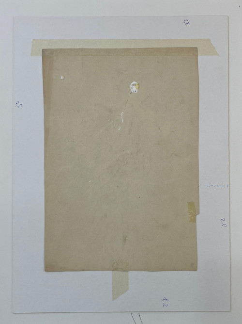 Грек в красном. Эскиз костюма