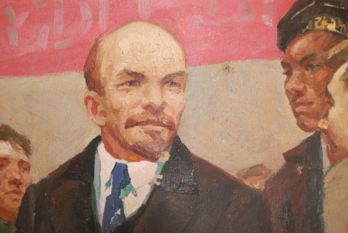 Ленин на собрании