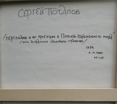 Персонажи и их проекции в Потоках параллельного мира. Цикл Астральные ландшафты страждущих