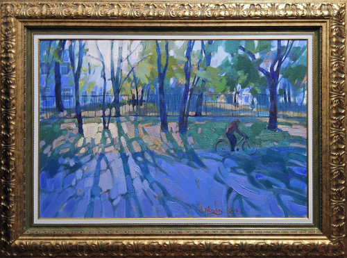 Золотая осень. Вечером