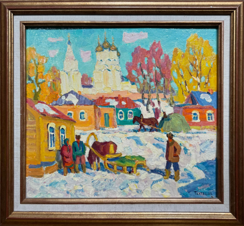 Зима во Владимире