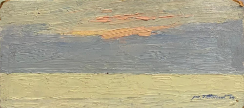 Закат на Балтийском море