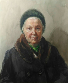 Портрет жены (художницы Н.В. Скорубской)