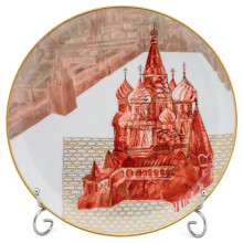 Декоративная авторская тарелка «Московские мотивы II»